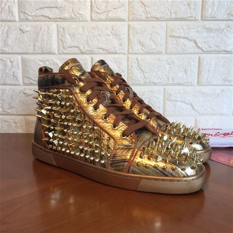 louis vuitton with gold spikes|Designer Sneakers for Women .